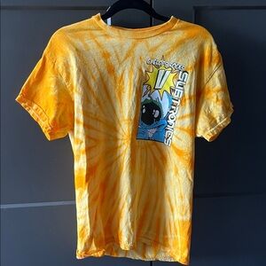 Never Worn Subtronics Yellow Tie-Dye T-Shirt